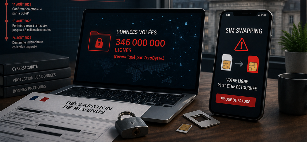 Données fiscales piratées, SIM swapping : ce qu'il faut savoir pour se protéger