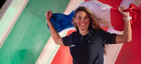 Héloïse PEGOURIE - Championne de kitfoil