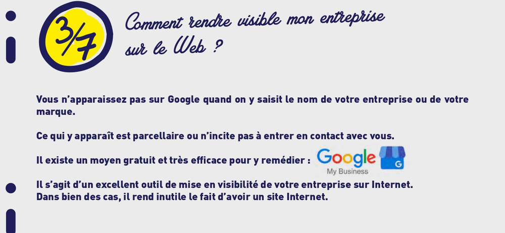 Comment rendre visible mon entreprise sur le web ?